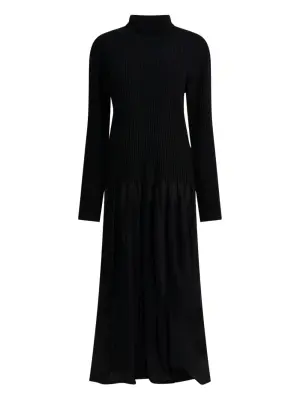 Макси-платье Reve с ребристыми вставками