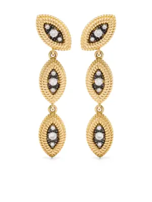 Серьги Cabo Dragon из желтого золота с бриллиантами