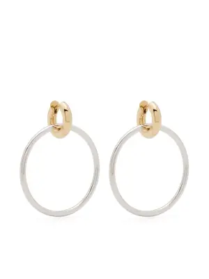 Серьги Casseus SG из желтого золота и серебра