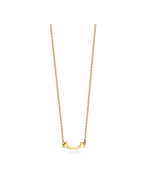 Подвеска «Улыбка» из жёлтого золота, мини