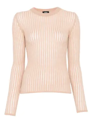 Свитер фактурной вязки