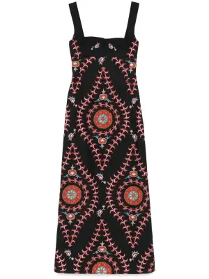 Платье с графичным принтом