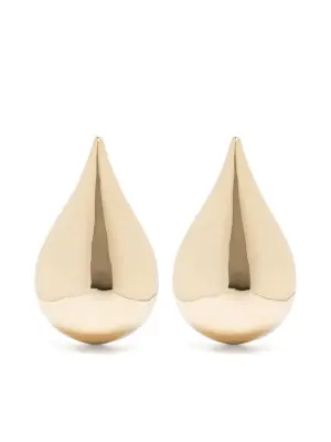 Серьги Water Droplet из желтого золота