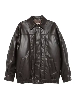 Бомбер на пуговицах