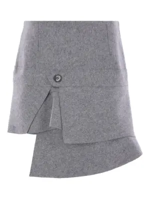 Многослойная мини-юбка