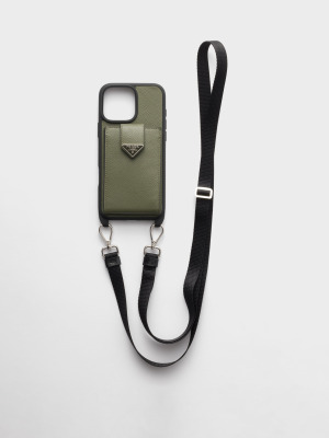 Чехол из сафьяновой кожи для iPhone 16 Pro Max