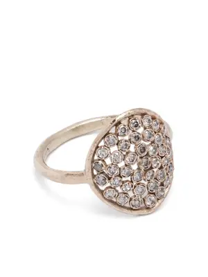 Кольцо Tsubu из желтого золота с бриллиантами