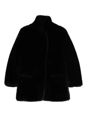 Куртка с высоким воротником