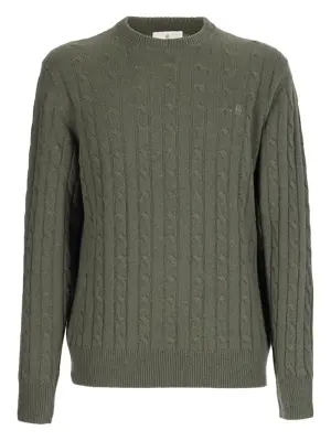 Вязаный шерстяной джемпер