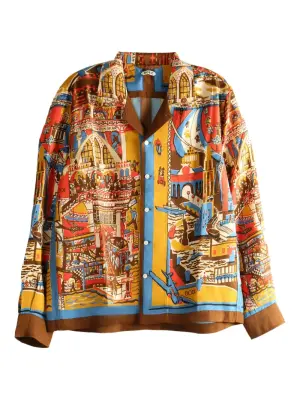 Шелковая рубашка