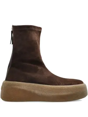 Ботинки на платформе с молнией