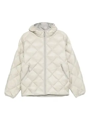 Стеганая куртка с капюшоном