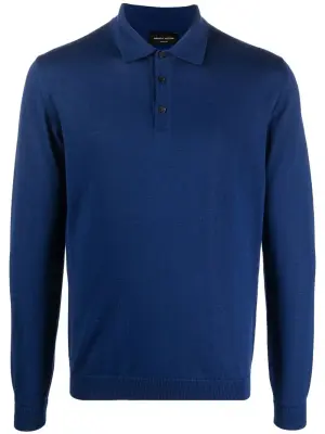 Рубашка поло с длинными рукавами