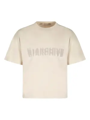 Футболка с круглым вырезом и графическим принтом