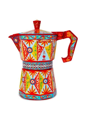 Кофеварка Moka Express Sicilian Cart из коллаборации с Bialetti