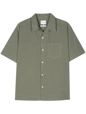 Рубашка с заостренным воротником