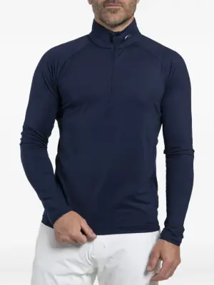 Свитер с воротником на молнии