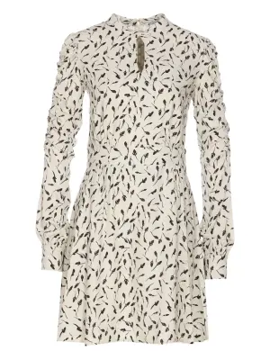 Платье с цветочным принтом