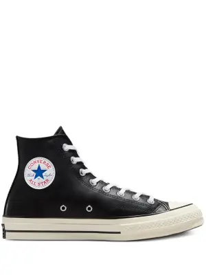 Высокие кеды Chuck 70 Leather Hi Black