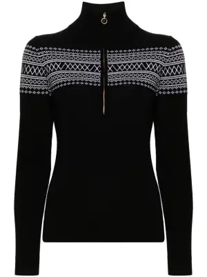 Свитер на молнии