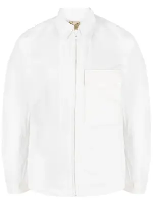 Куртка-рубашка на молнии с карманом