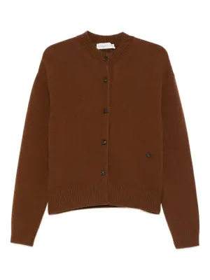 Шерстяной кардиган на пуговицах