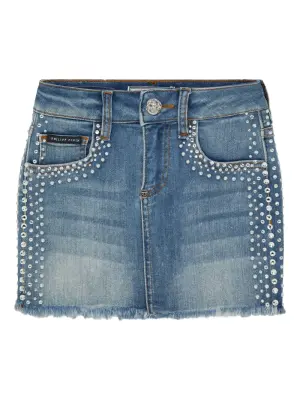 Юбка с кристаллами