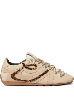 Кроссовки с леопардовым принтом