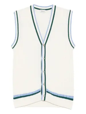 Жилет на пуговицах