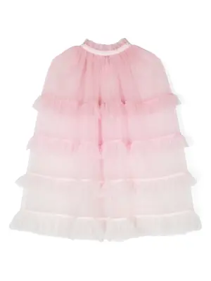 Сетчатый кейп в горох