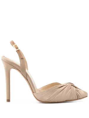 Атласные туфли