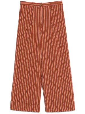 Брюки в полоску