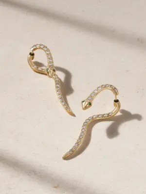 Серьги Boa из золота 18 карат с бриллиантами