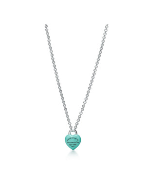 Кулон «Полное сердце» из серебра с акцентом Tiffany Blue®