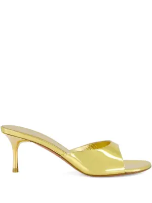 Босоножки Jeanne 60 с эффектом металлик