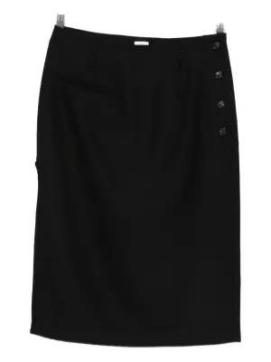 Юбка-карандаш с шлевками для ремня