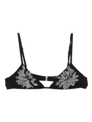 Топ с цветочным декором