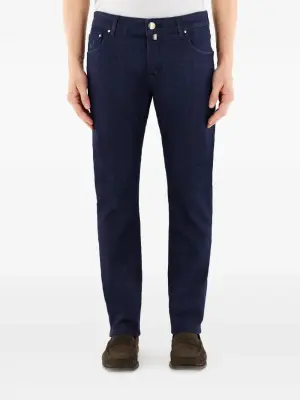 Джинсы на пуговицах