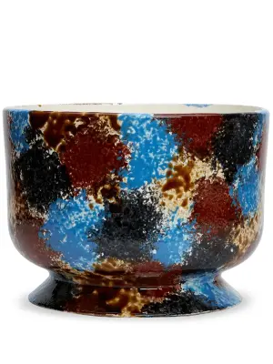 Ваза Jesture 2 с абстрактным узором (21 см)