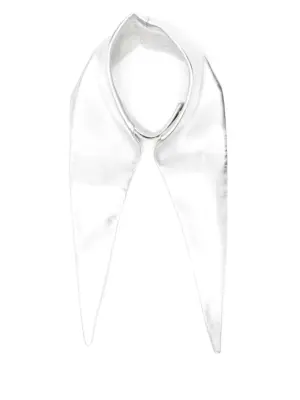 Кожаный галстук