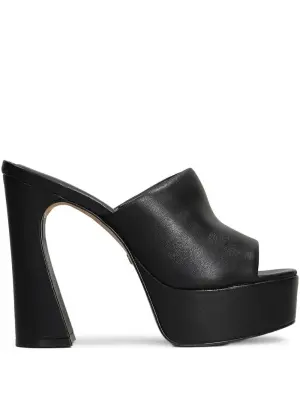 Мюли на каблуке