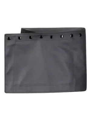 Мини юбка с люверсами