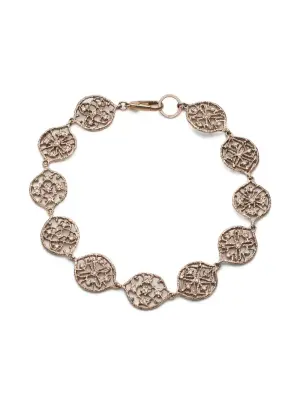 Браслет Volutes из белого золота 14 карат с бриллиантами