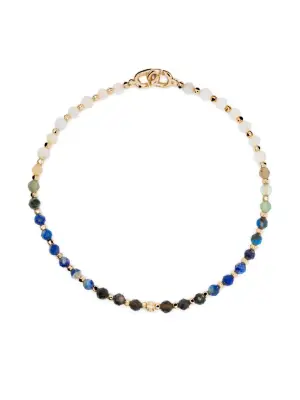 18kt yellow gold beaded bracelet