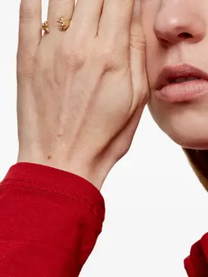 14K yellow gold Maia ruby ring