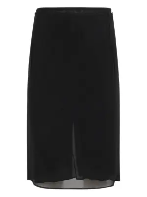 Юбка с разрезом