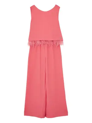 Комбинезон с бахромой