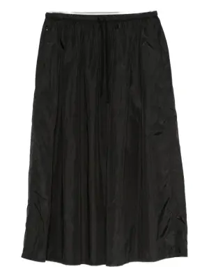 Юбка на резинке с завязками