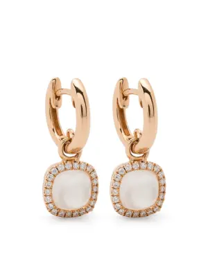 Серьги Monte Carlo из розового золота с бриллиантами