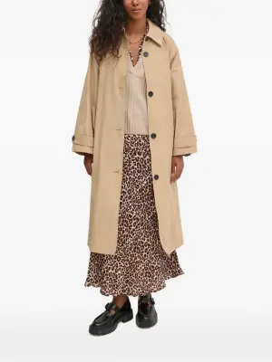 Пальто на пуговицах